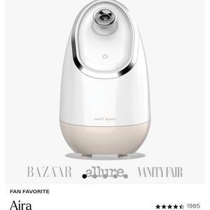 NWT Vanity Planet Aira Iconic Facial Steamer - Beige